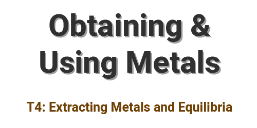 Obtaining and Using Metals