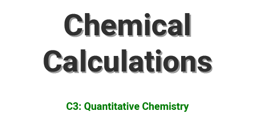 Chemical Calculations