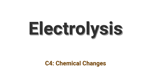 Electrolysis