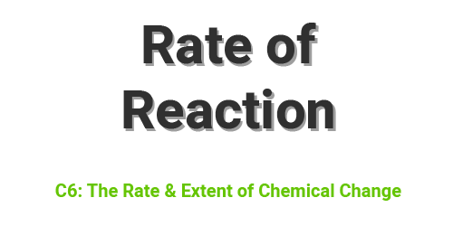 Rate of Reaction